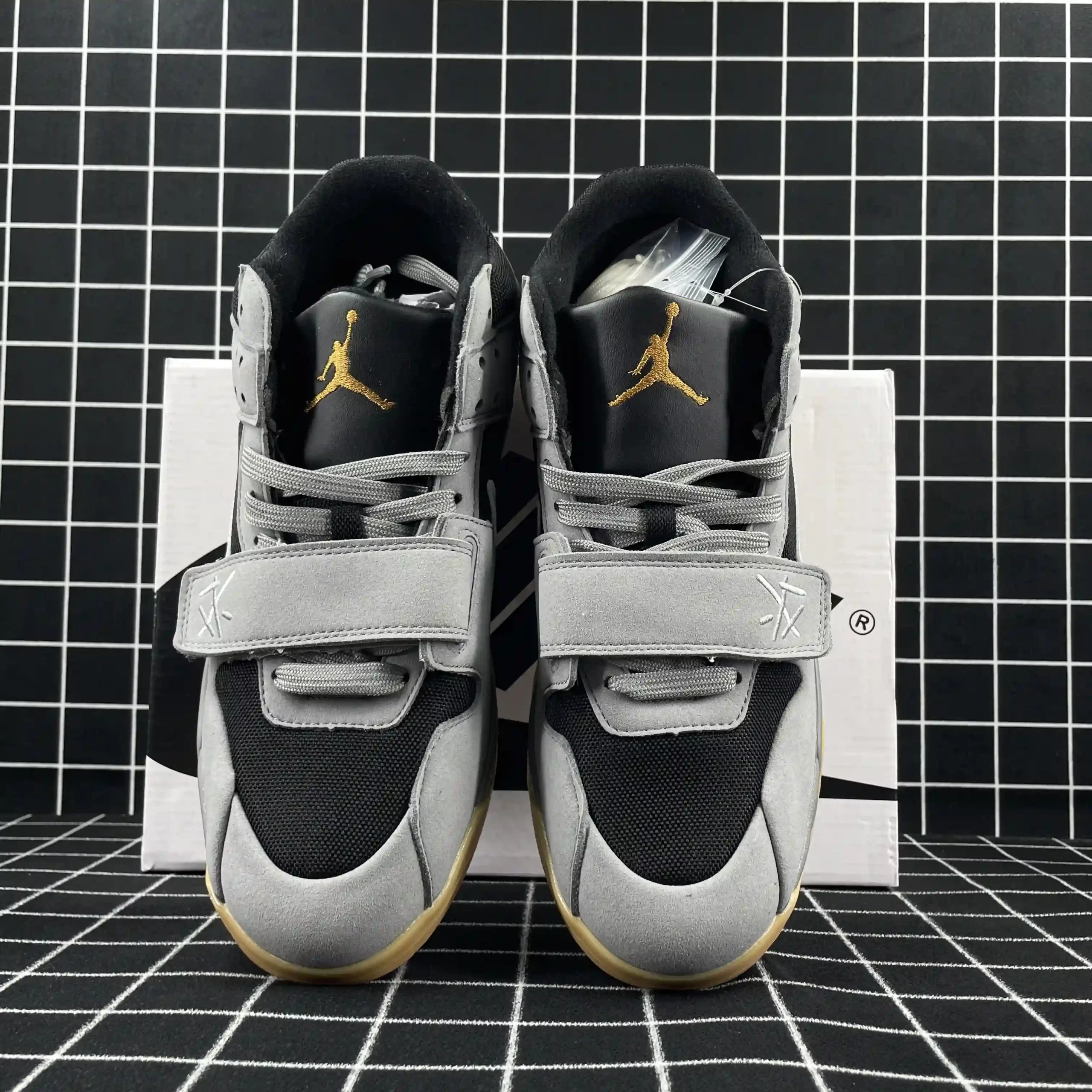 Travis Scott x Jordan Cut The Check Grey Black Replica