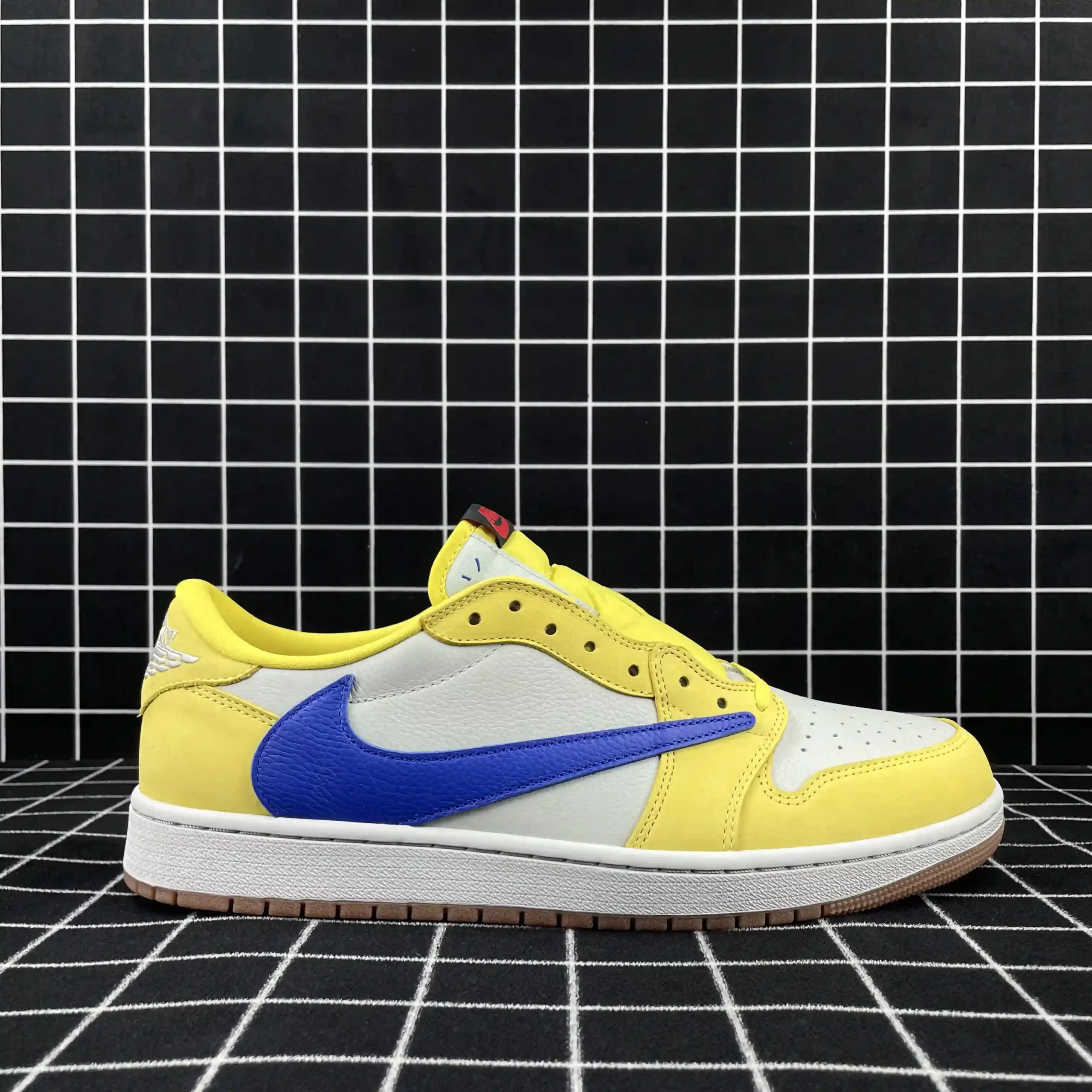 Travis Scott x Air Jordan 1 Low OG Canary Replica