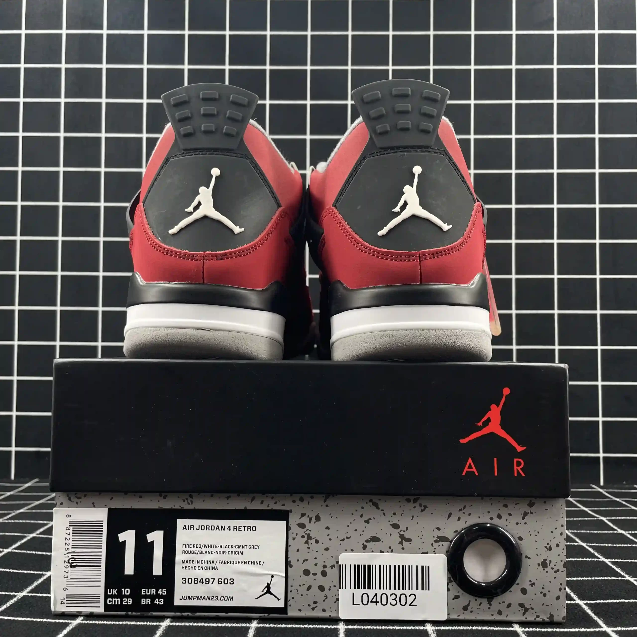 Jordan 4 Retro Toro Bravo Replica