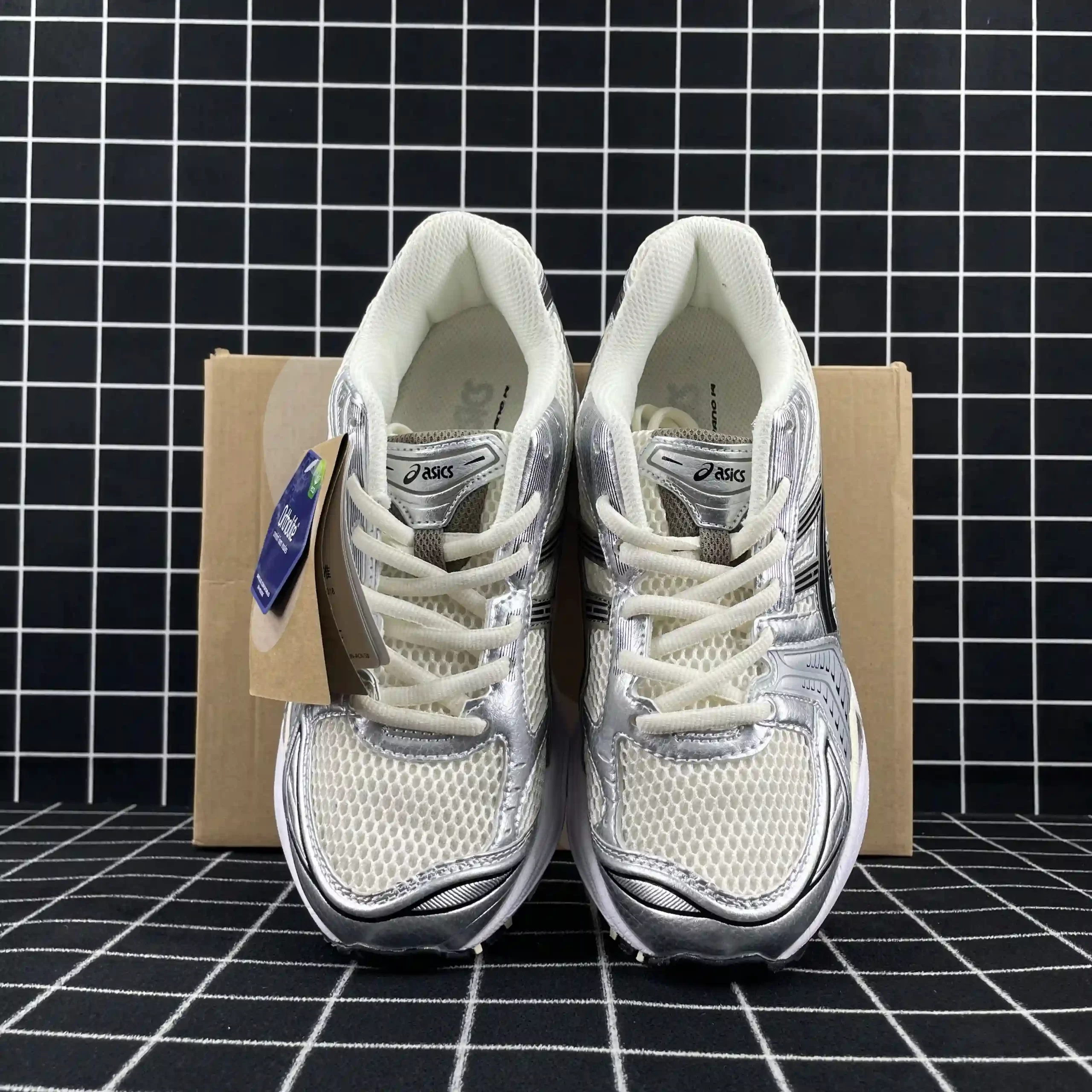 As*ic*s gel-kayano 14 cream black metallic plum