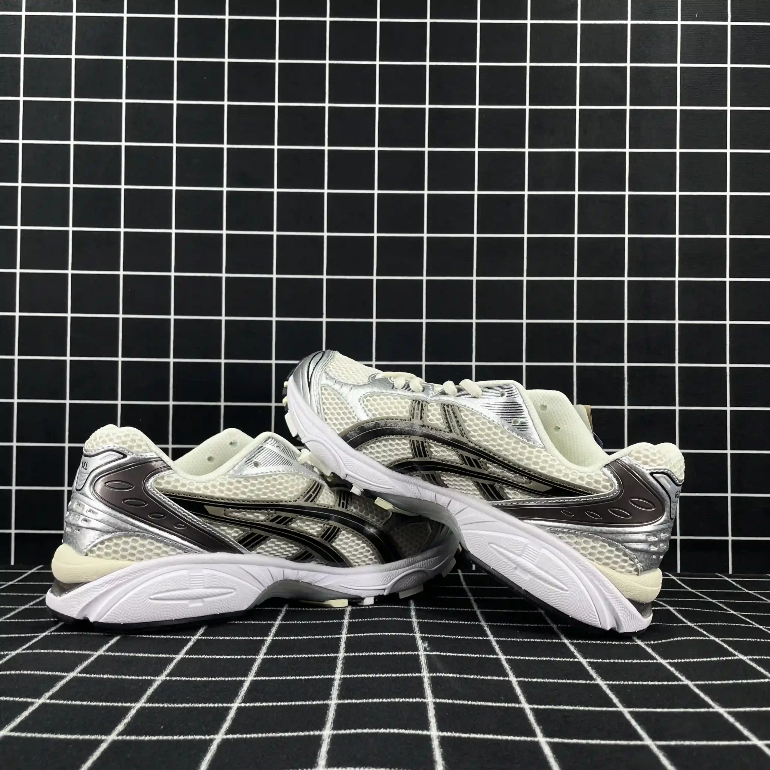 As*ic*s gel-kayano 14 cream black metallic plum