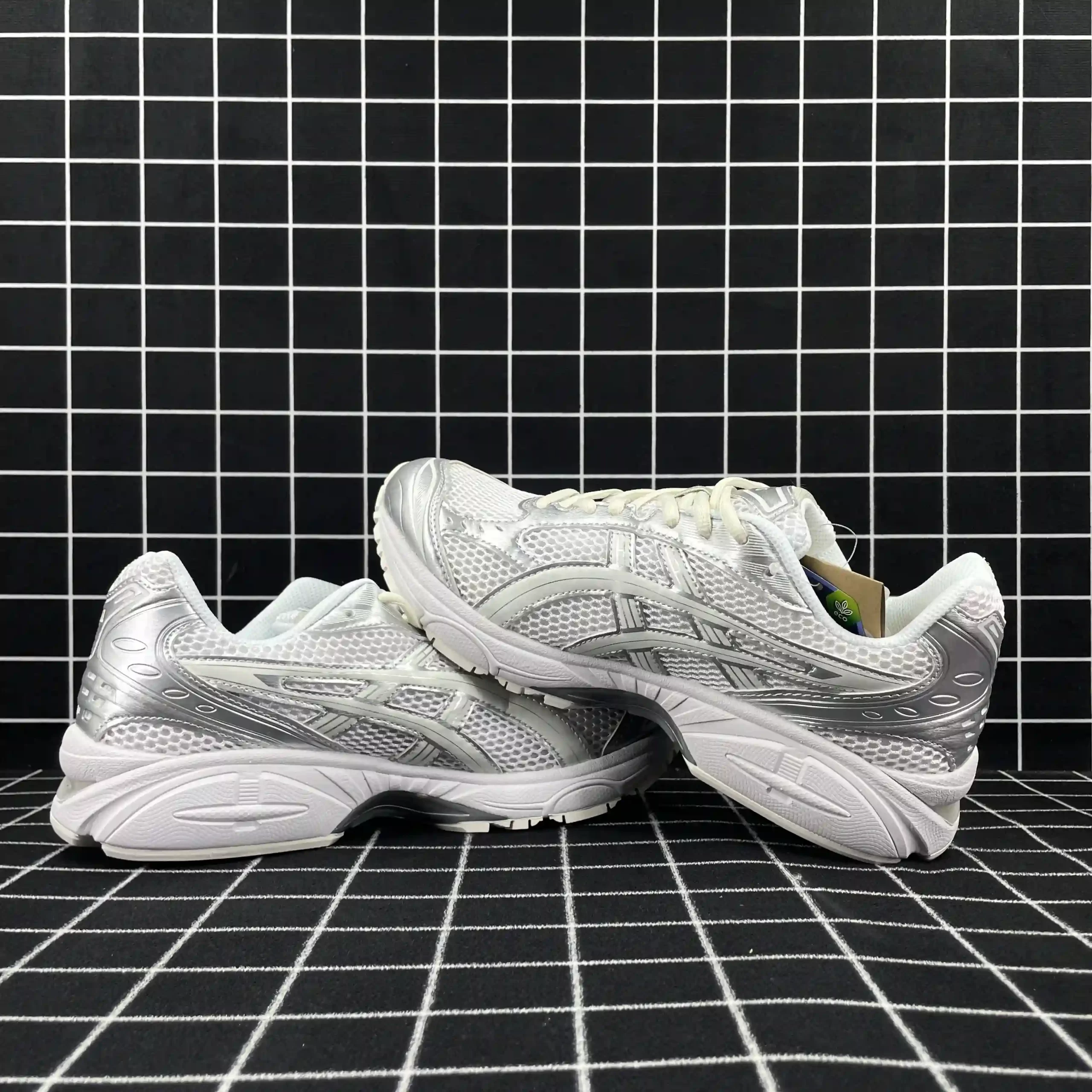 As*ic*s gel-kayano 14 jjjjound silver white