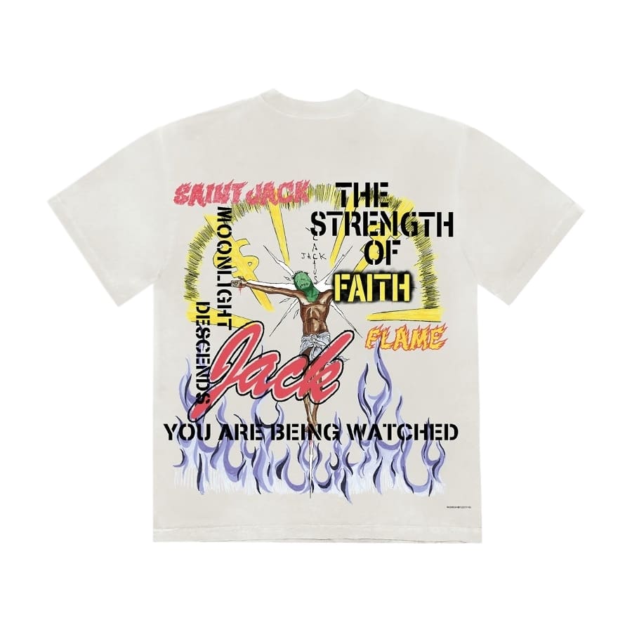 Travis Scott Utopia X St Michael Tee