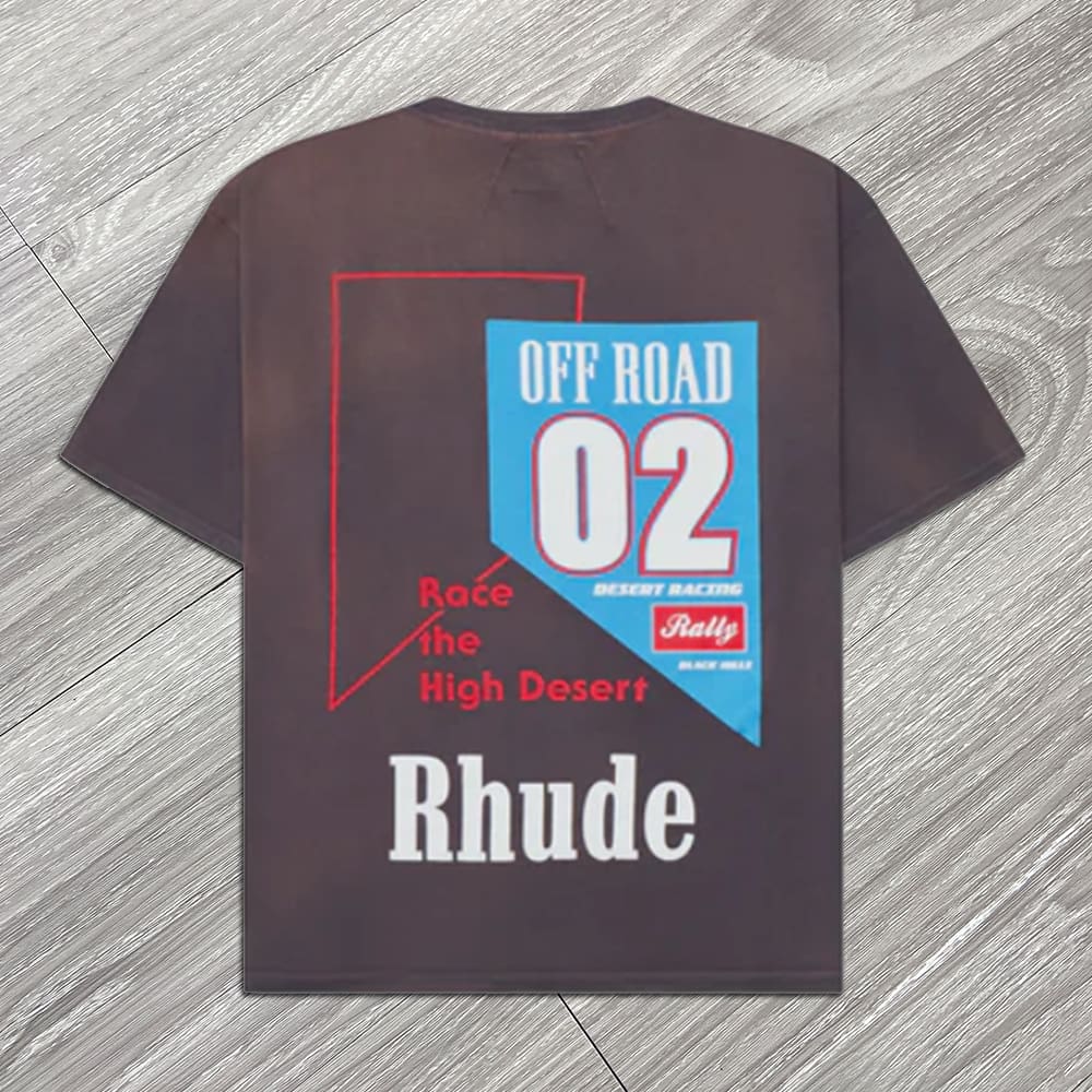 Akeng Rhude Crown Banner Tee 3