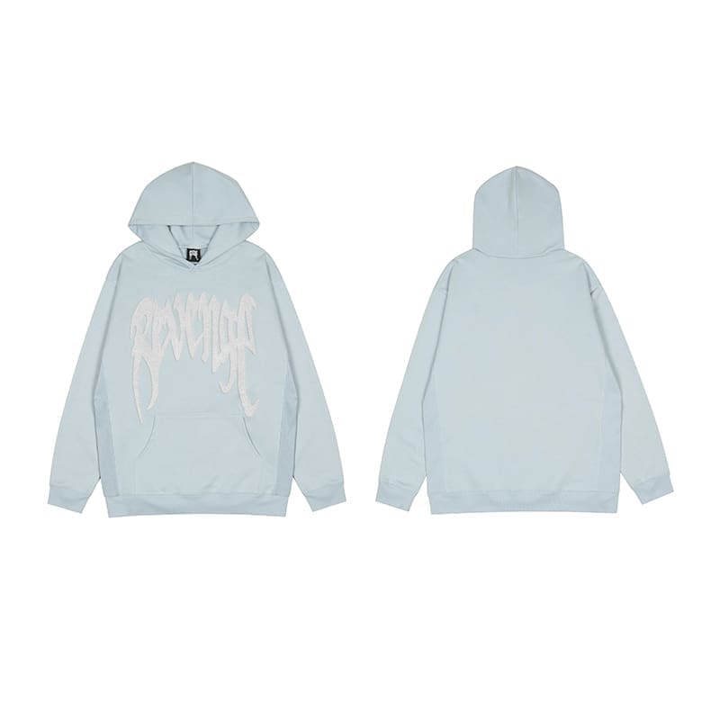 Revenge Keel Smoke Skull Hoodie 2