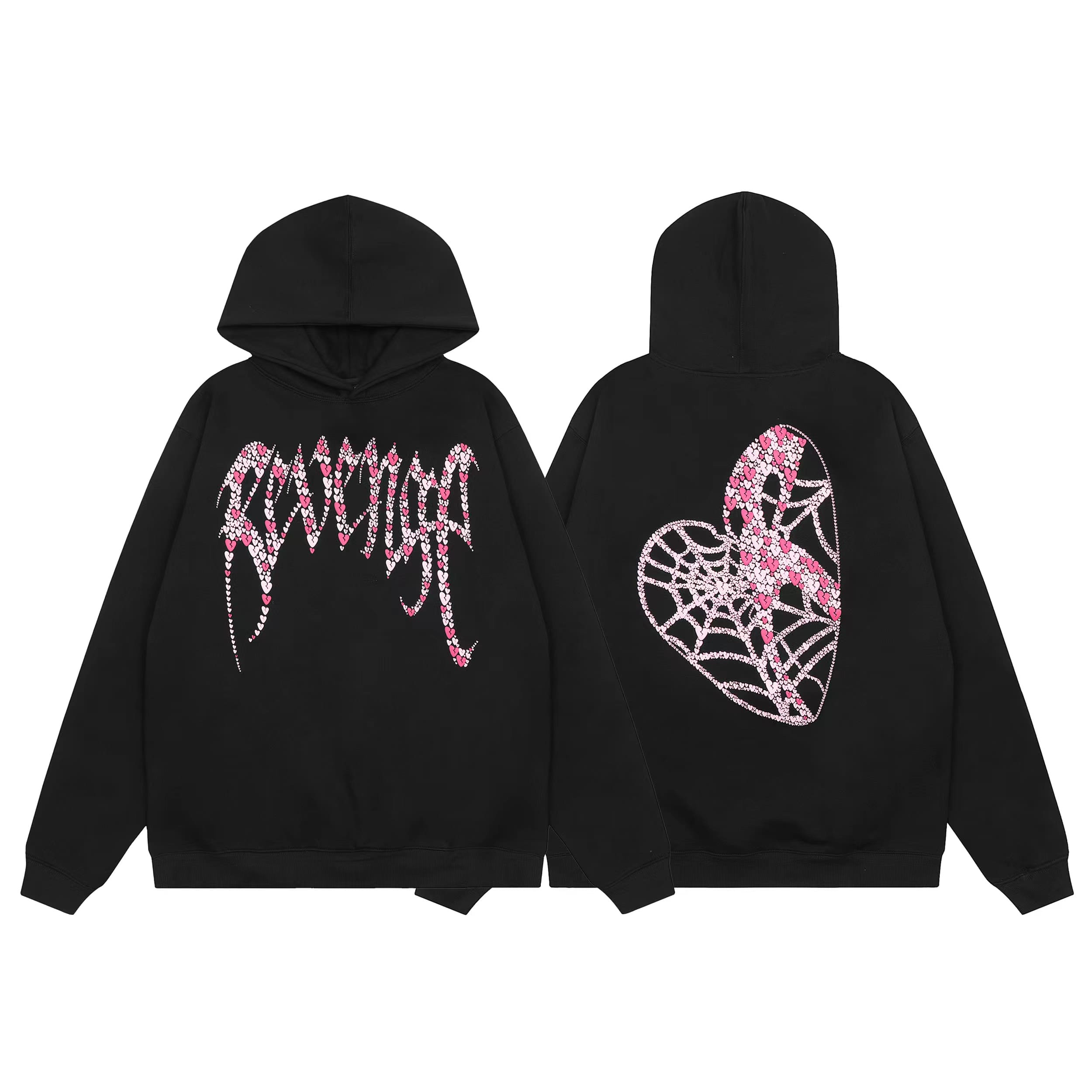 Revenge Keel Smoke Skull Hoodie 2
