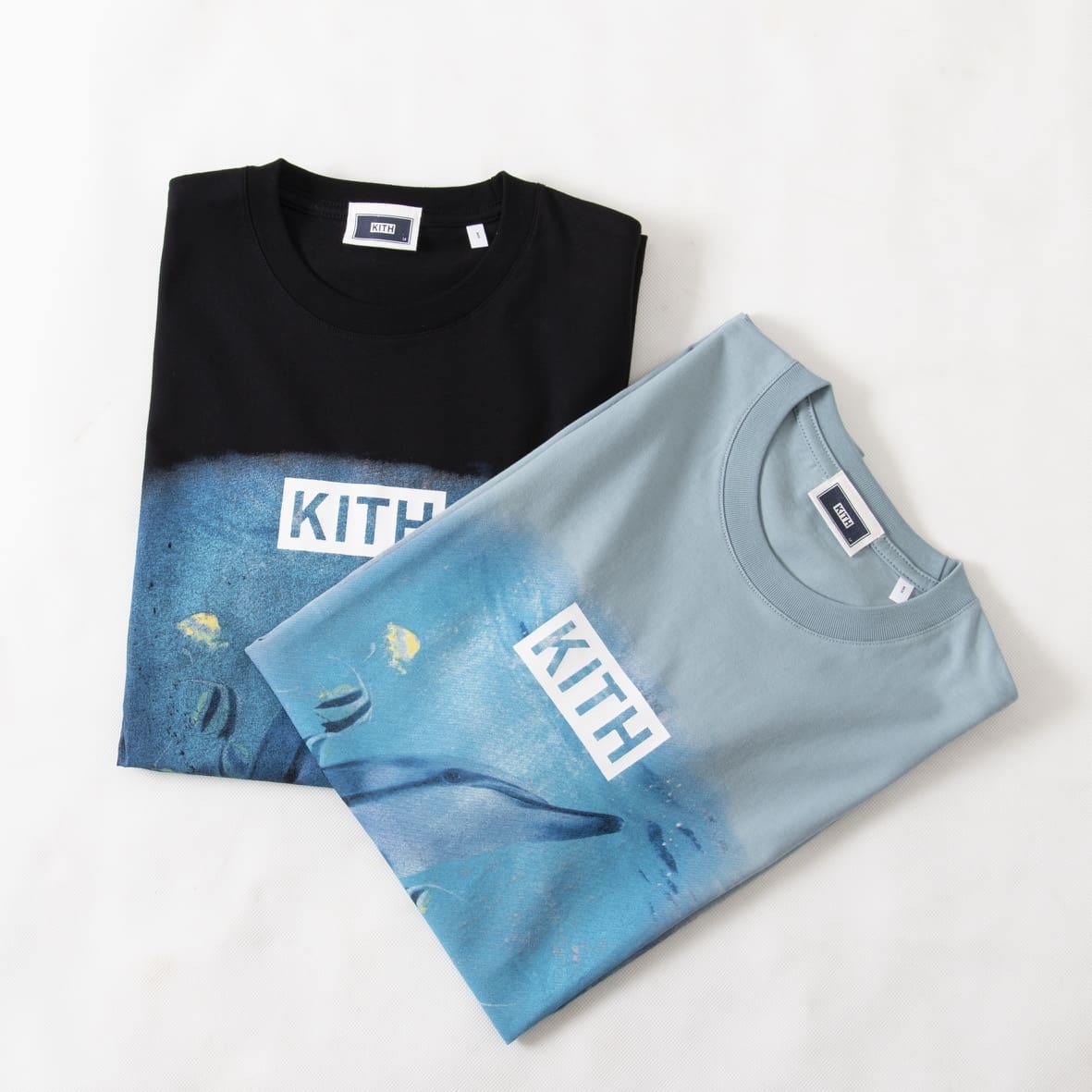 Kith Blue Ocean Series Dolphin Tee