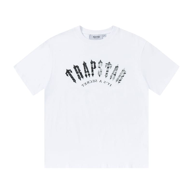 Trapstar Camouflage Arch Font Hd Print Tee