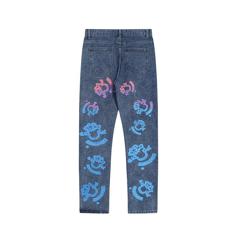 Denim Tears Gradient Kapok Printed Pants