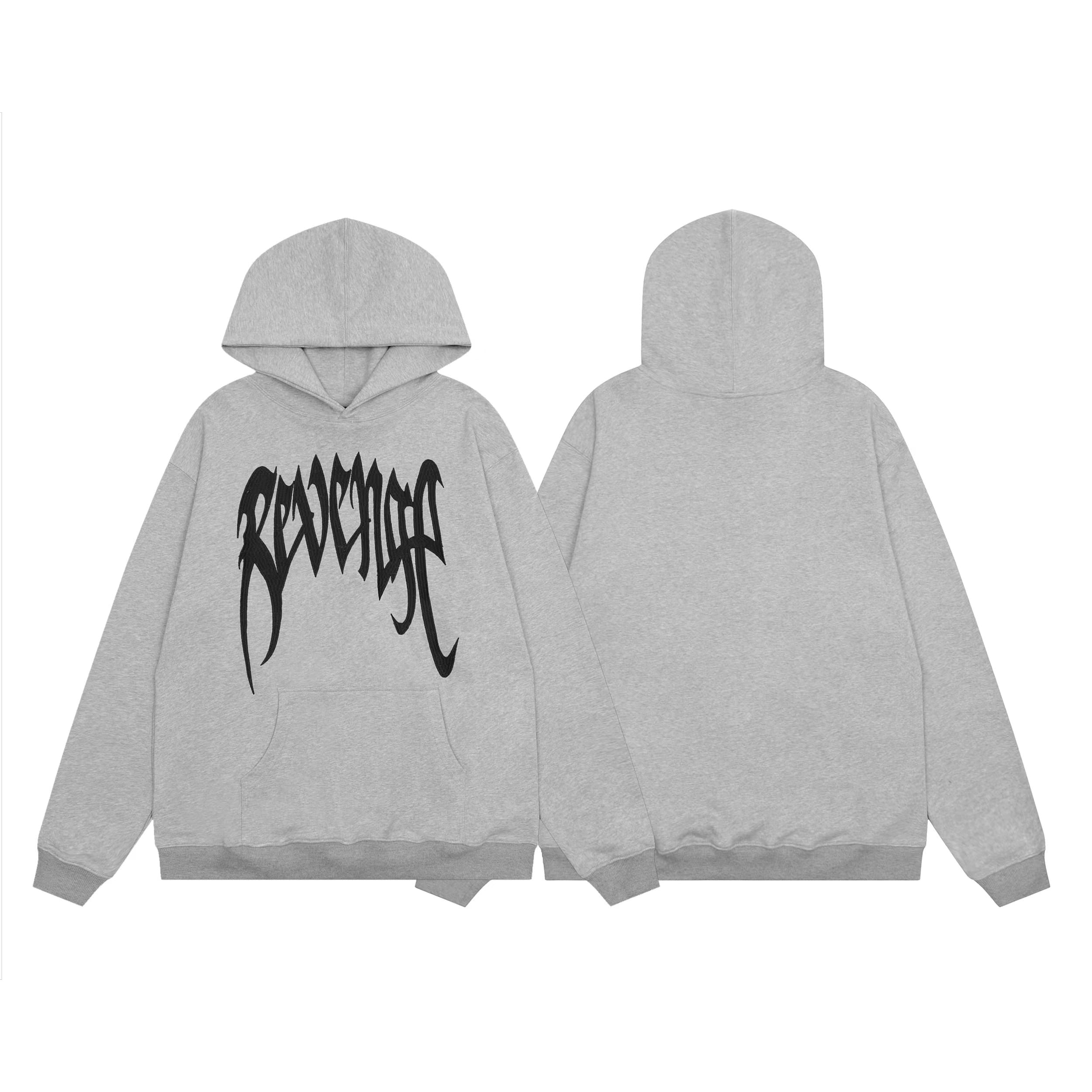 Revenge Keel Smoke Skull Hoodie 2