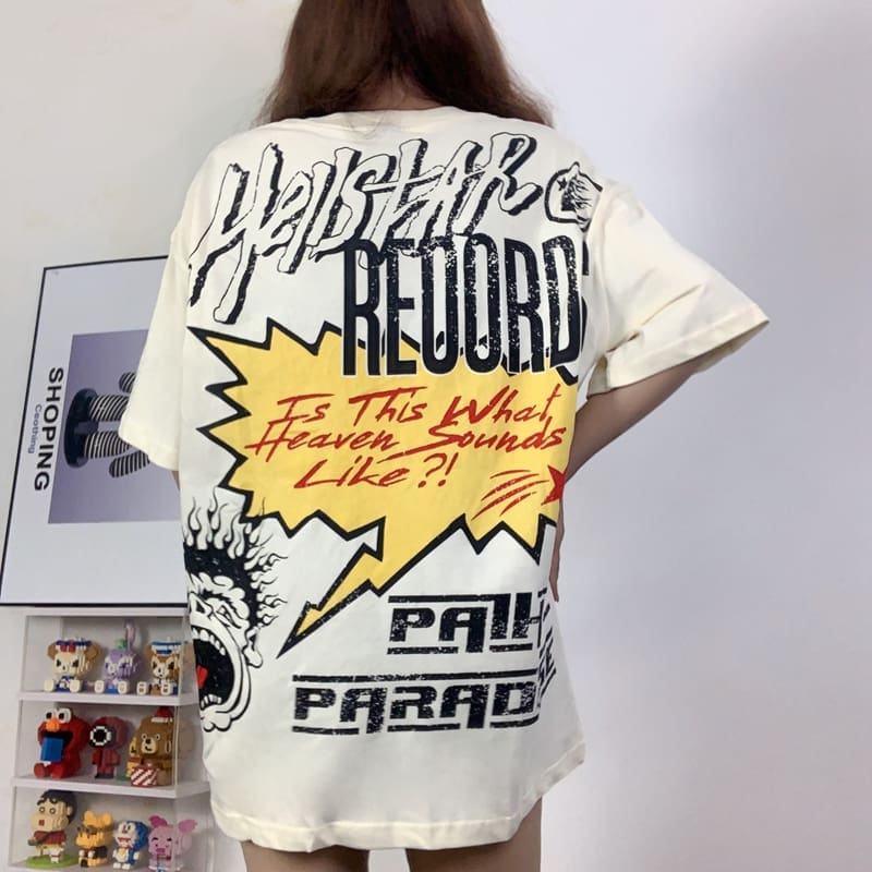 H*lst*r high street hip hop tee