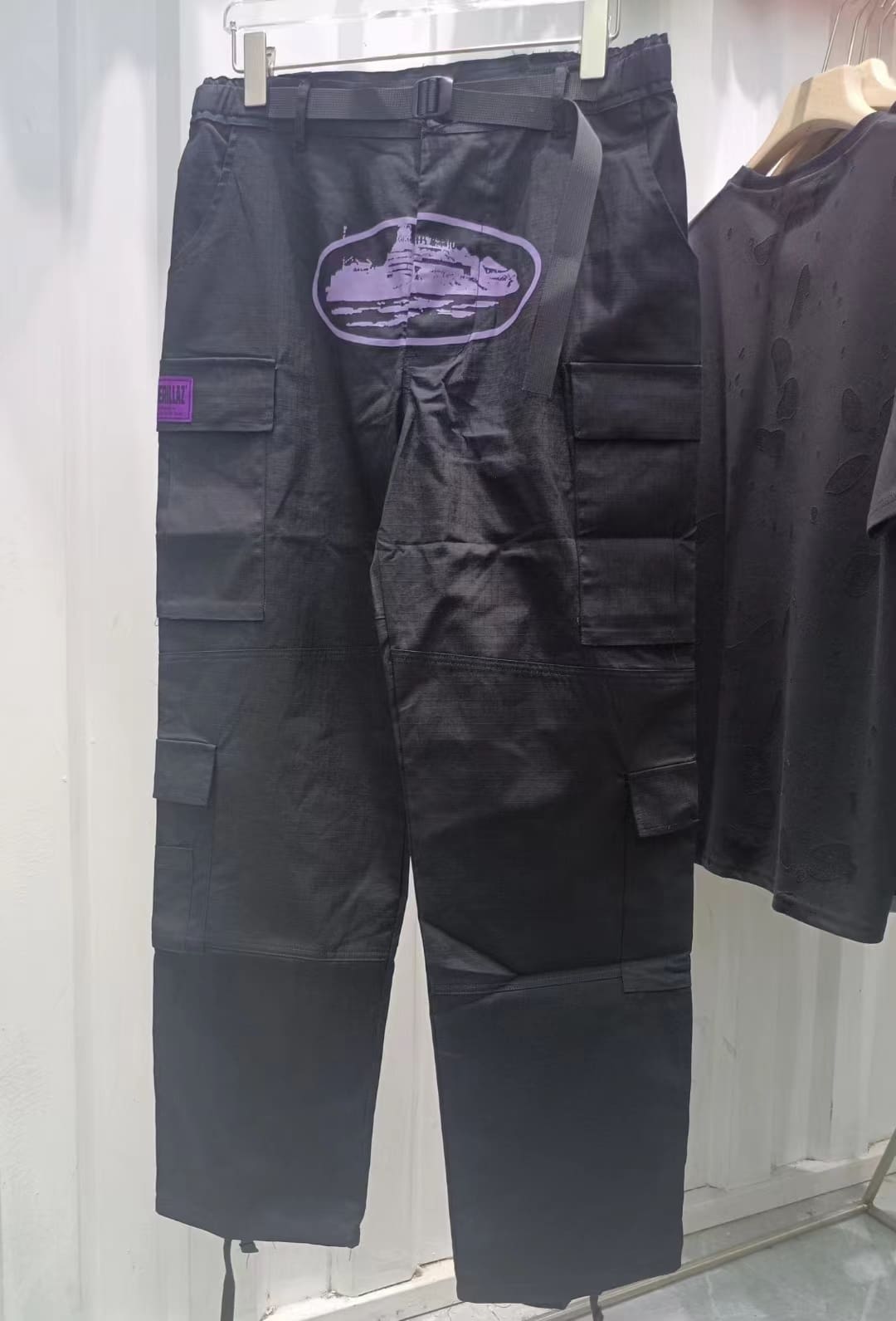 Corteiz Multi-Pocket Printed Pants