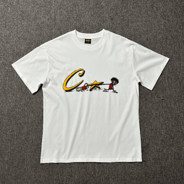 Corteiz Devil Island Pistol Letter Tee