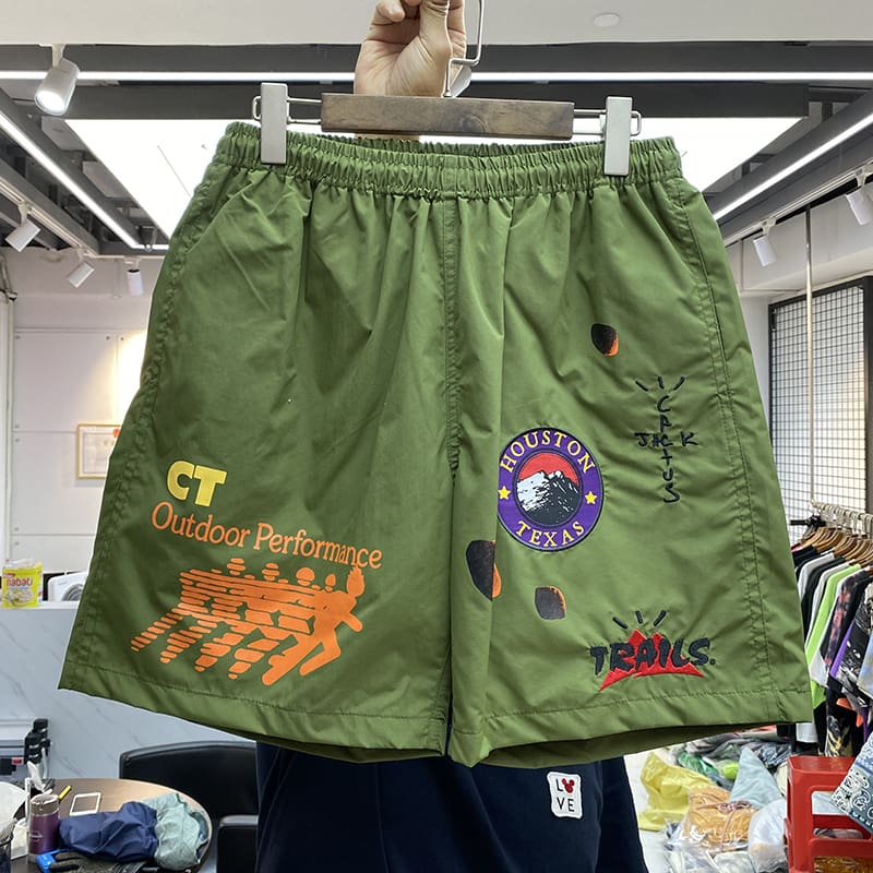 Travis Scott Nylon Mesh Shorts