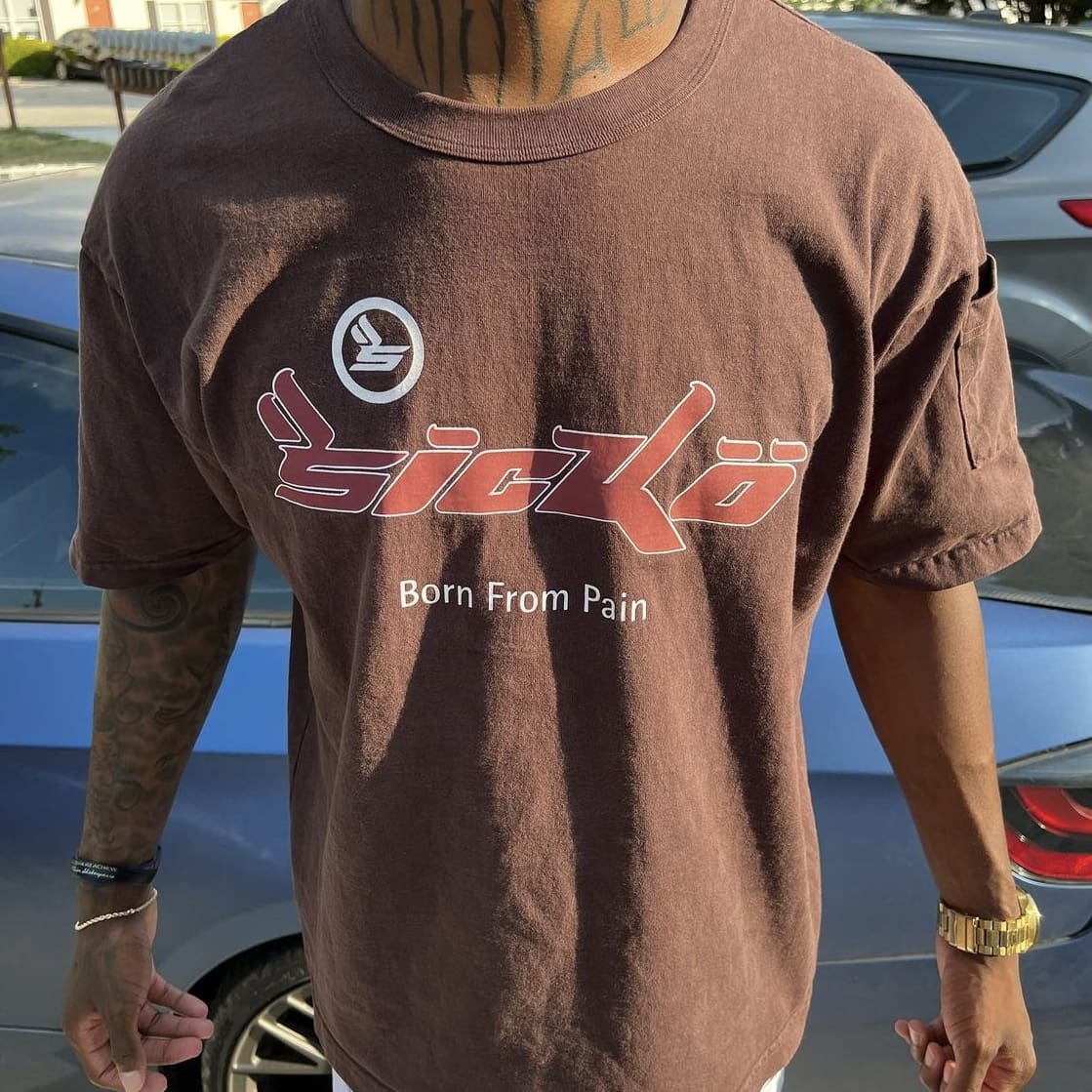 Sicko1993 Letter Pocket Tee