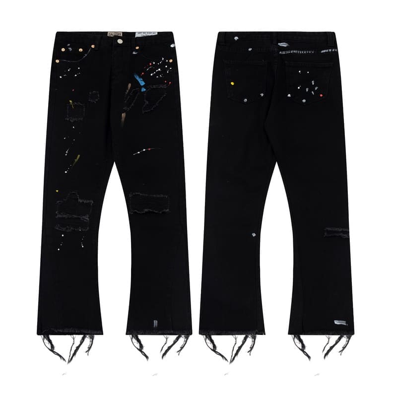 Gallery Dept Paint-Splashing Style Jeans