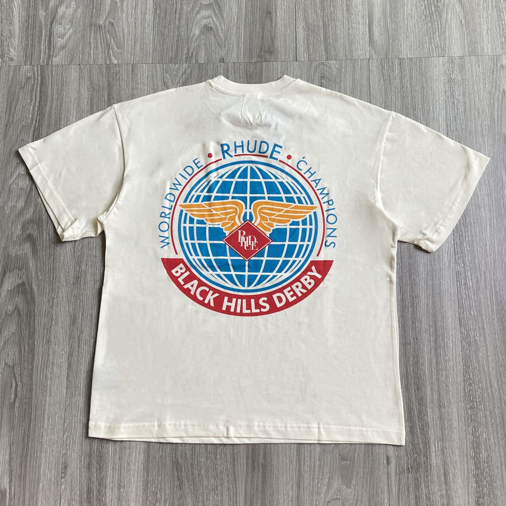 Akeng Rhude Crown Banner Tee 3