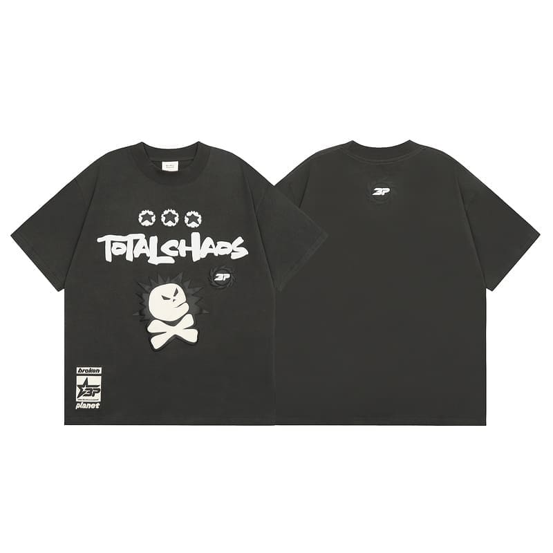 Broken Planet Puff Print Tee