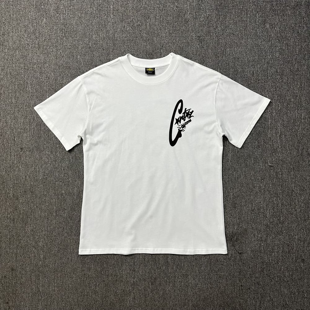 Corteiz Devil Island Pistol Letter Tee
