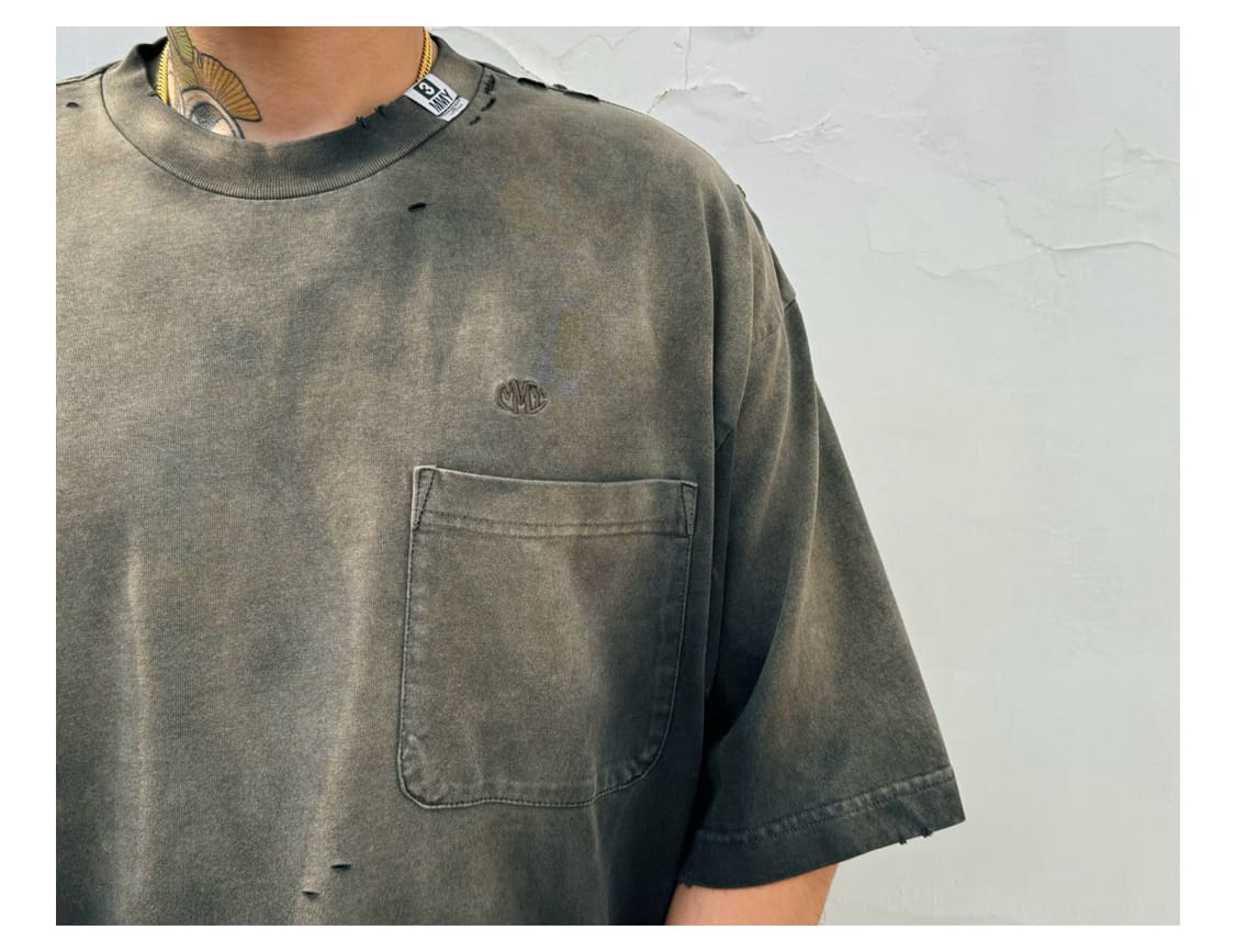 Ma*s*n mihara [mmy] sun-faded tee