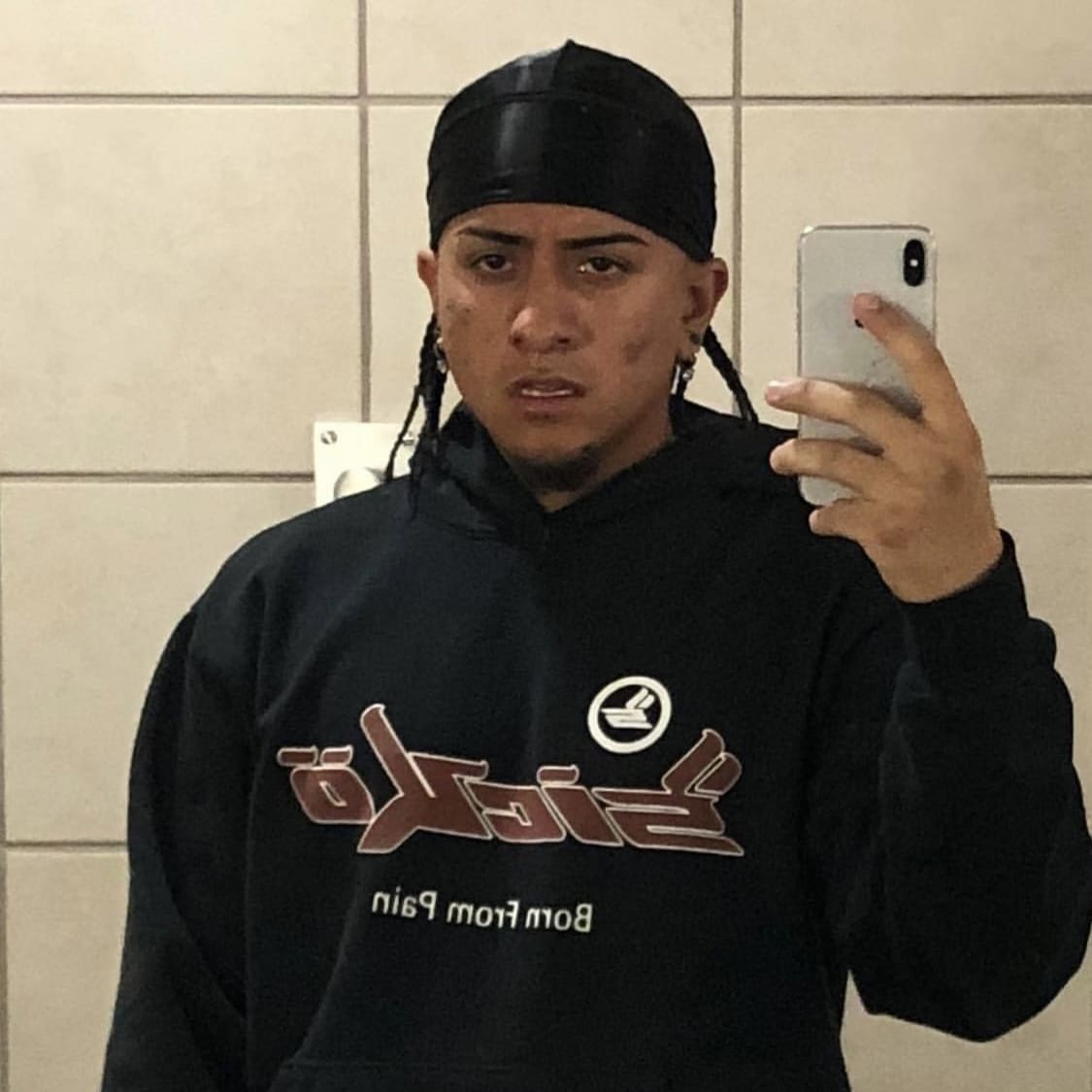 Sicko1993 Velvet Padded Hoodie