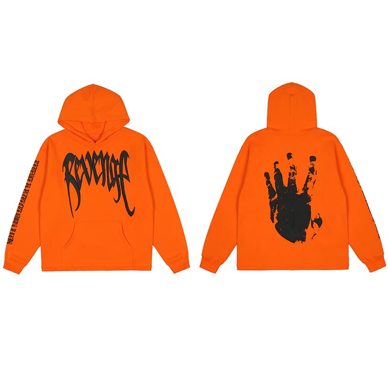 Revenge Keel Smoke Skull Hoodie 2