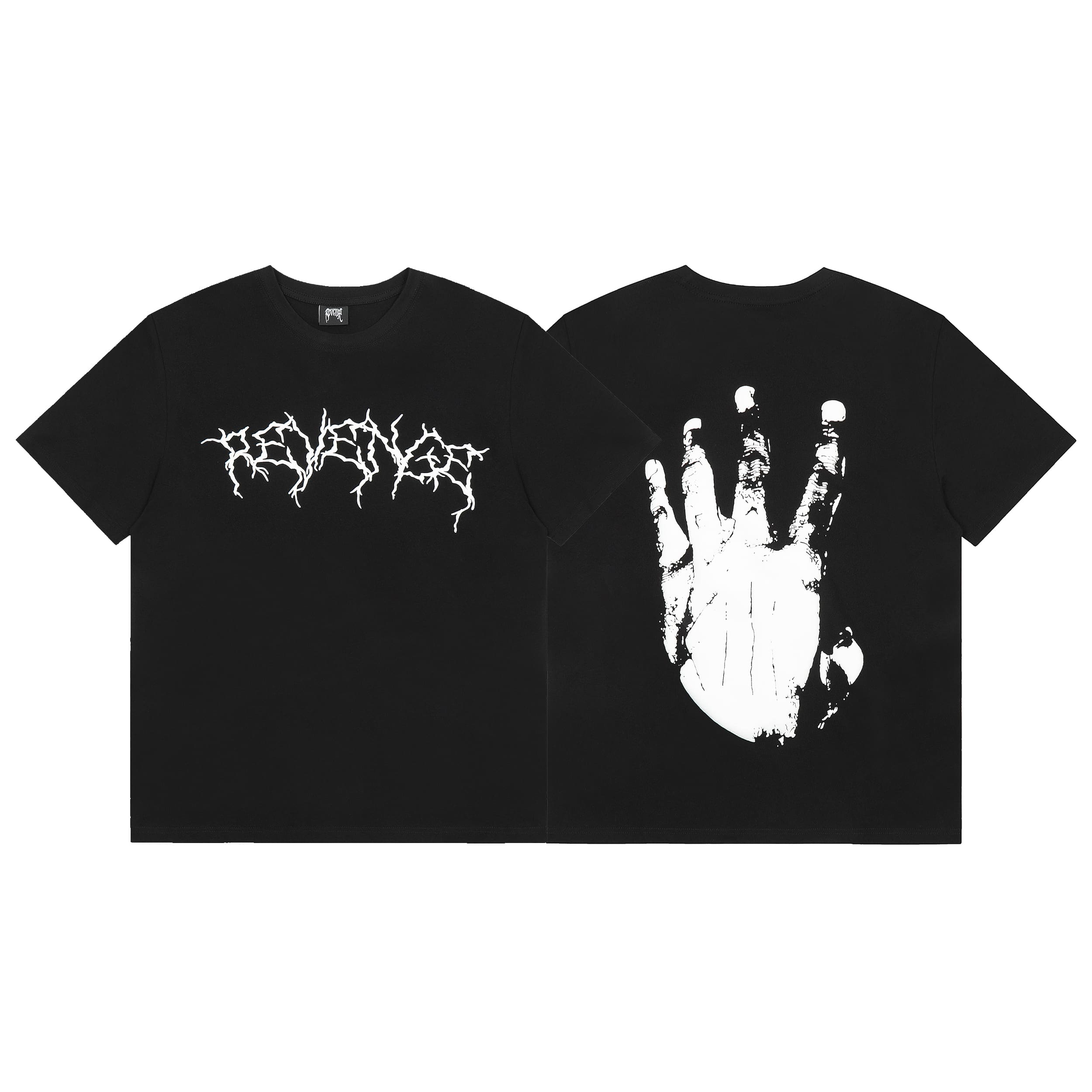 Revenge Rhinestone Palm Tee