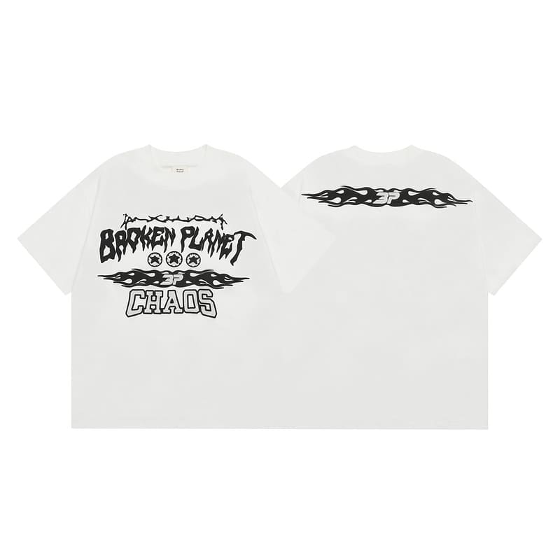 Broken Planet Puff Print Tee