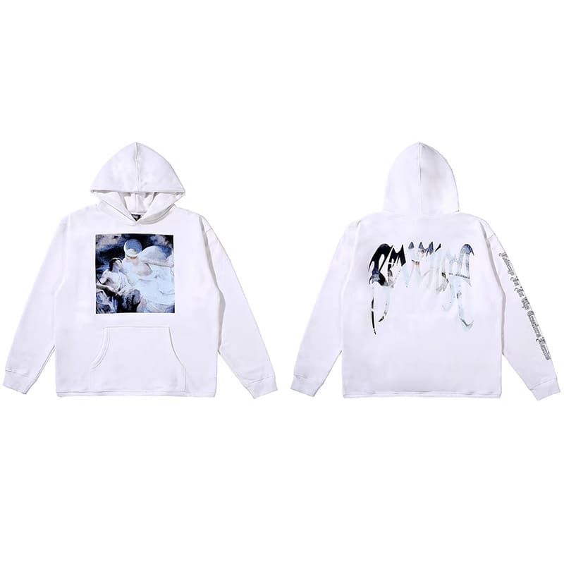 Revenge Keel Smoke Skull Hoodie 2