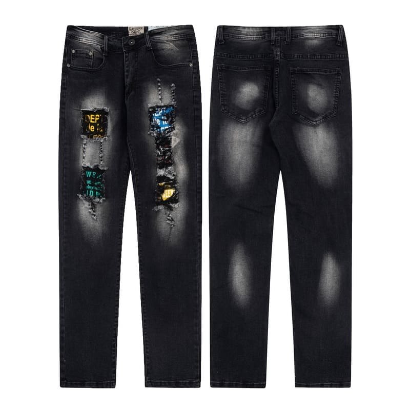 Gallery Dept Paint-Splashing Style Jeans