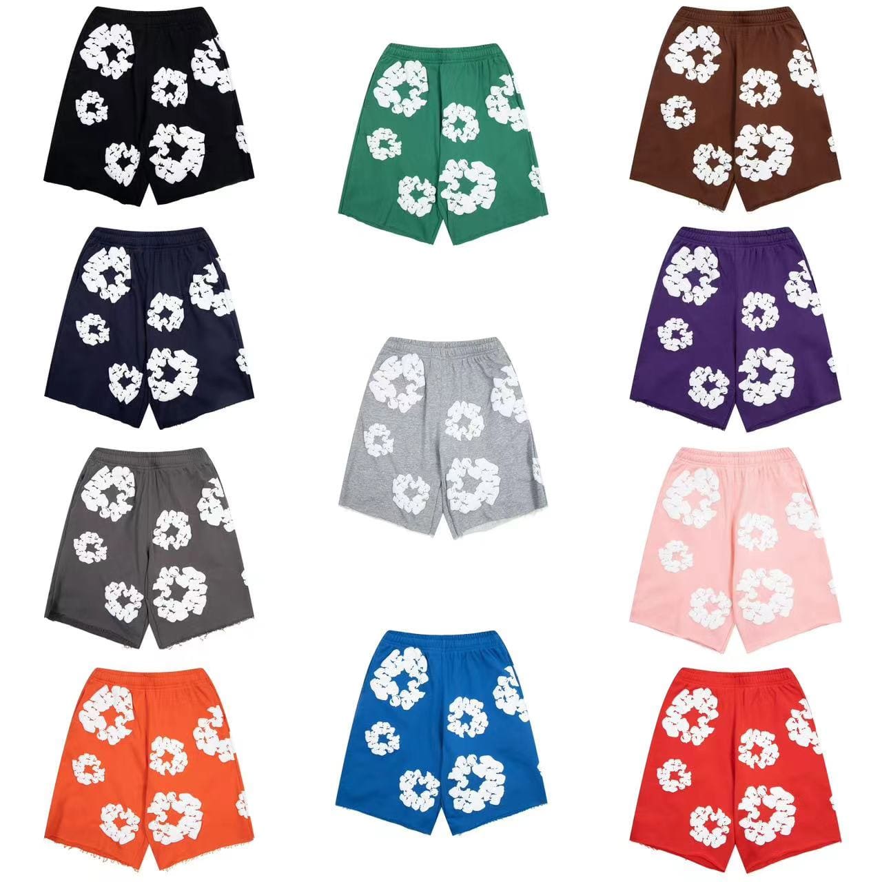 Denim Tears Kapok Puff Print Shorts