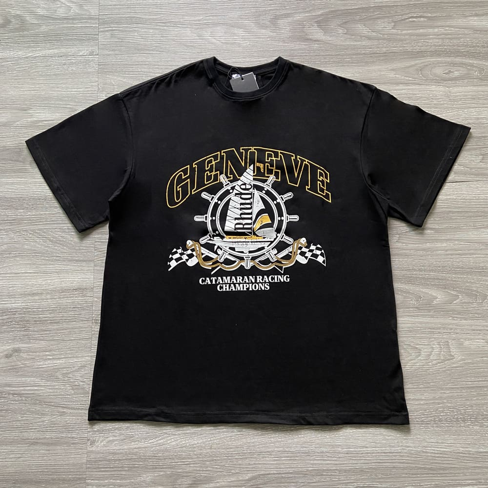 Akeng Rhude Crown Banner Tee 2