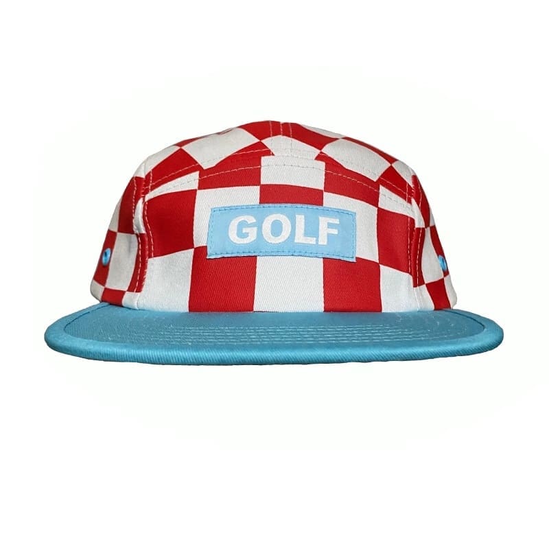 Golf Wang Checkered Camp Cap