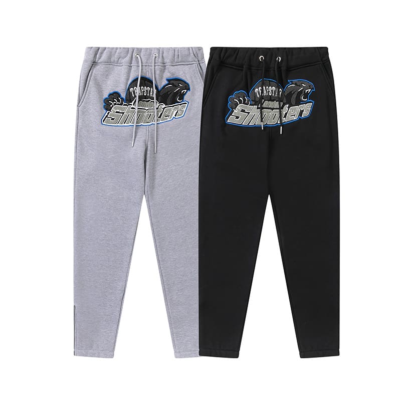 Trapstar Blue Gray Tiger Head Towel Embroidery Sweatsuit