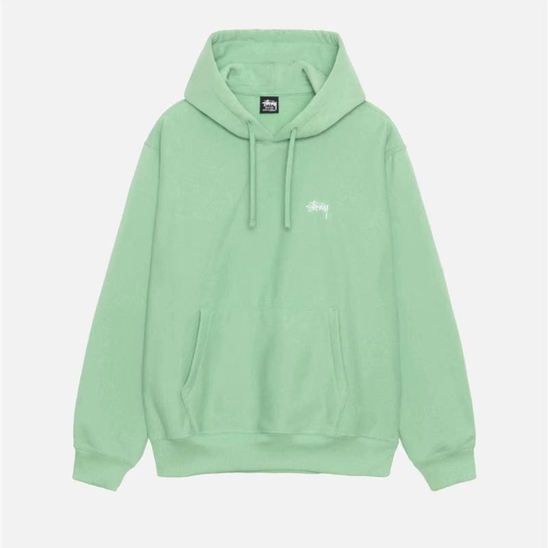 Stüssy Logo-Print Drawstring Hoodie