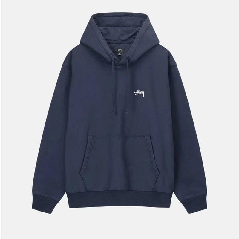 Stüssy Logo-Print Drawstring Hoodie