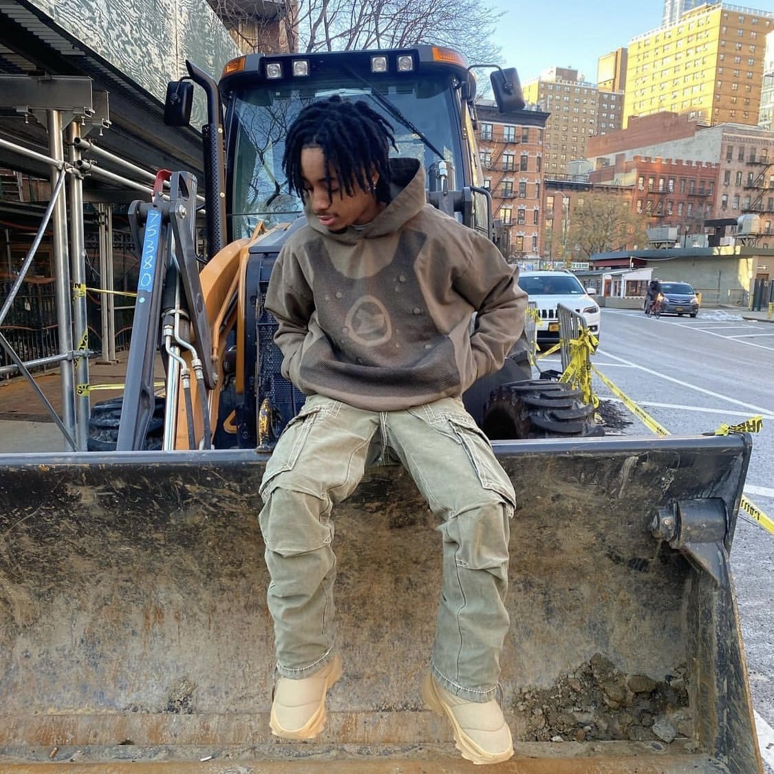 Sicko1993 Fleece Hooded Sweater