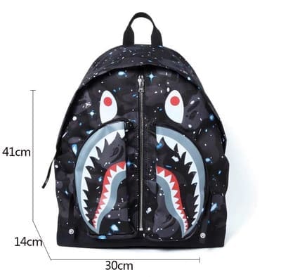 Bape Boys Girls Schoolbag Backpack