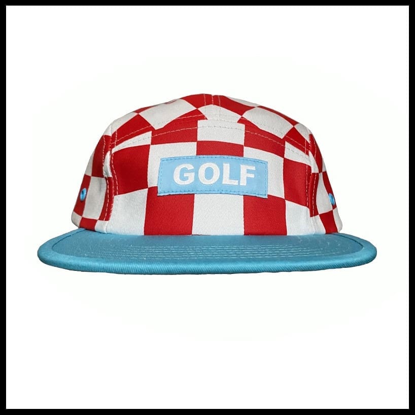 Golf Wang Checkered Camp Cap