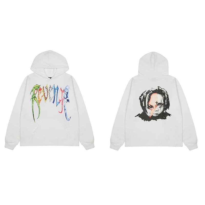 Revenge Keel Smoke Skull Hoodie 2