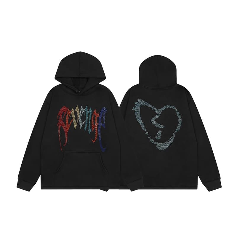 Revenge Keel Smoke Skull Hoodie 2