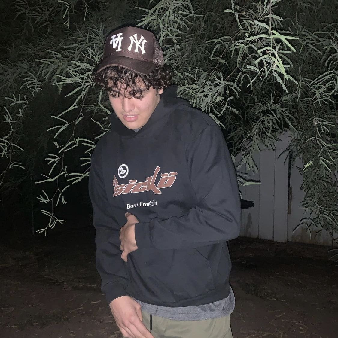 Sicko1993 Velvet Padded Hoodie