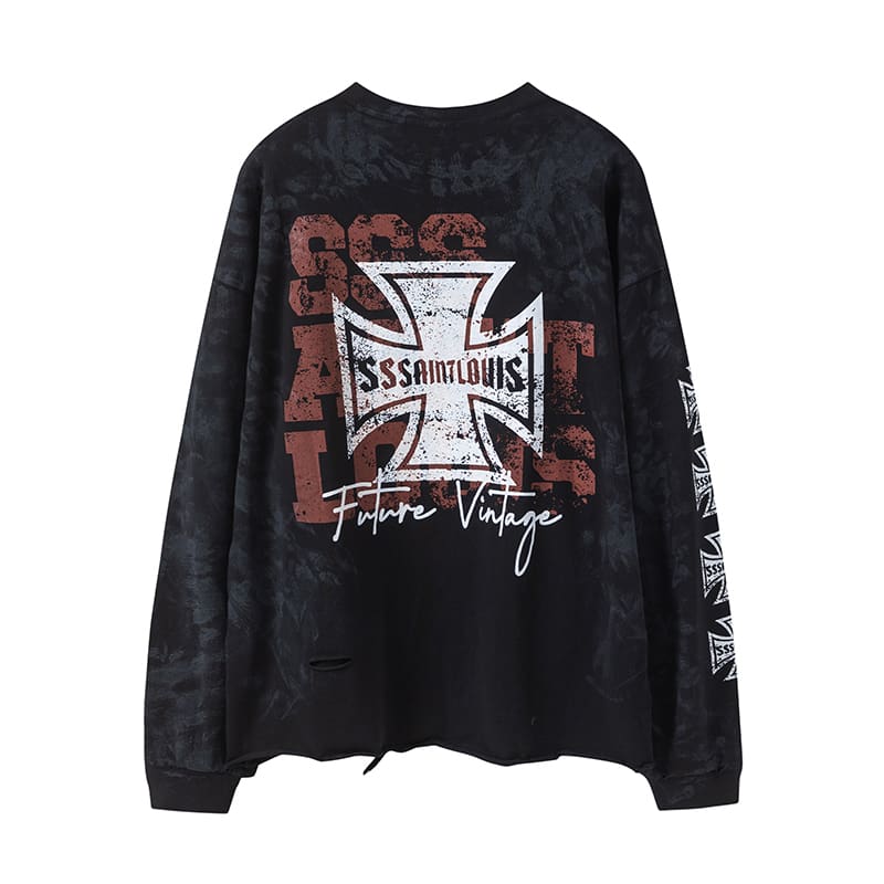 24sssaint L**is L**is do dirty damage long sleeve tee