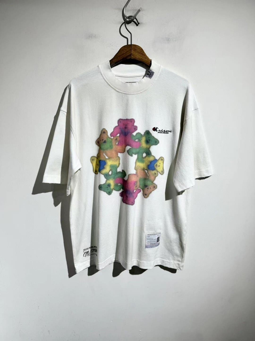 mmy Ma*s*n mihara graffiti bear tee