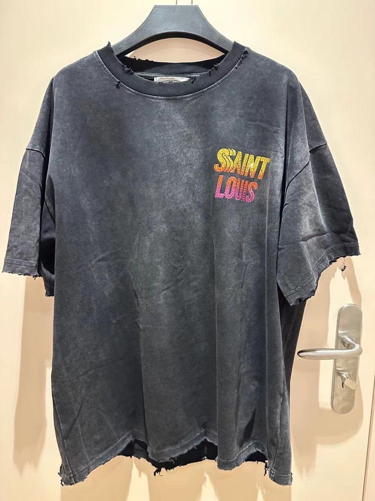 sssaint L**is “sunset crystal” tee