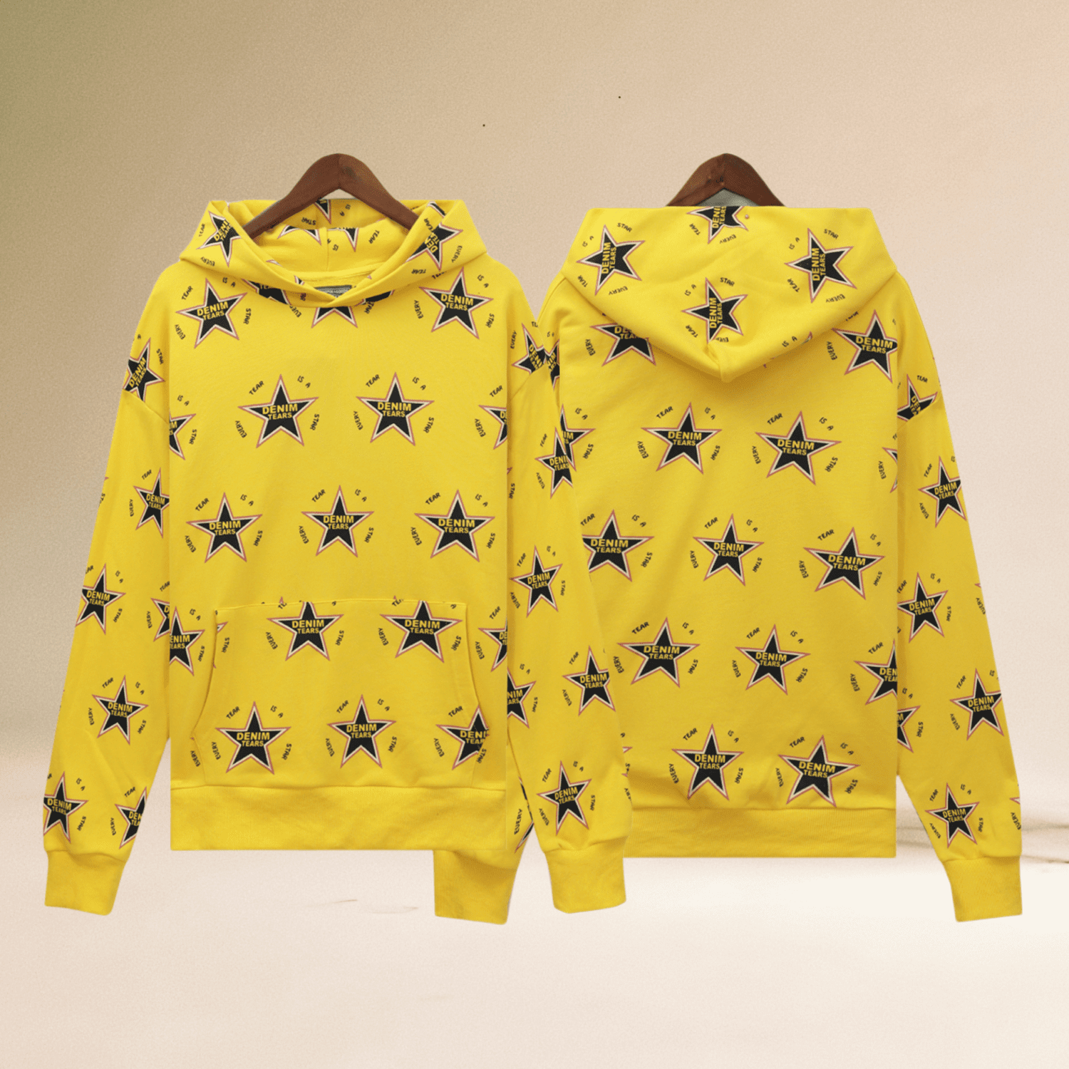 Denim Tears Five-Star Printed Sweater