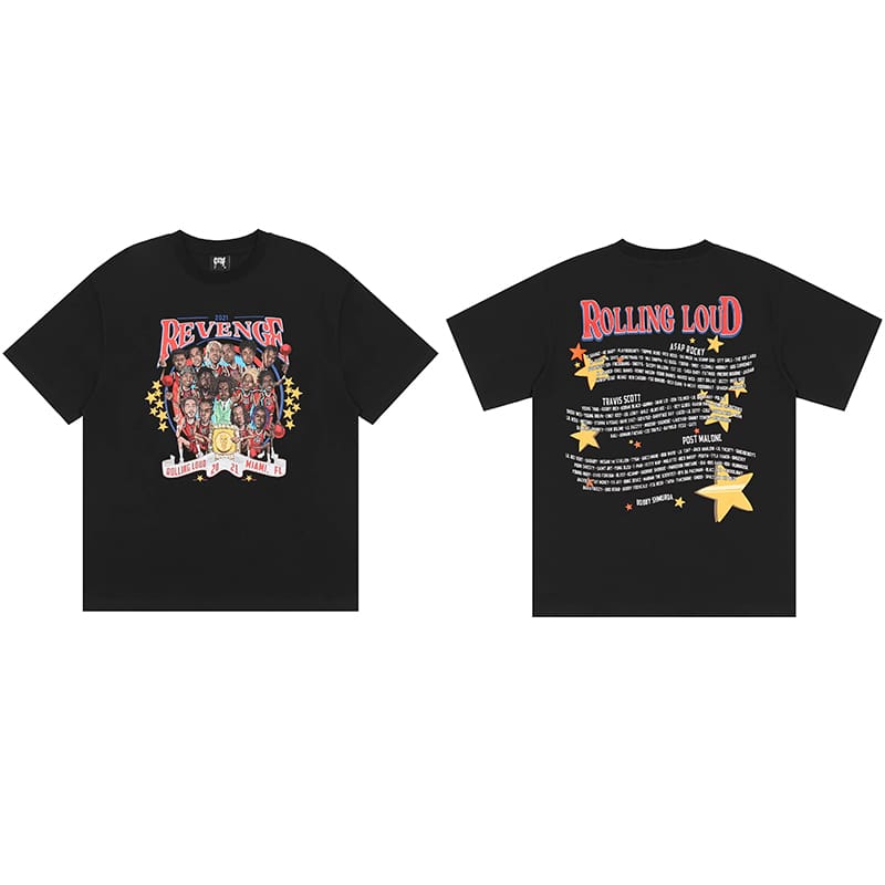 Revenge Keel Smoke Skull Tee 2