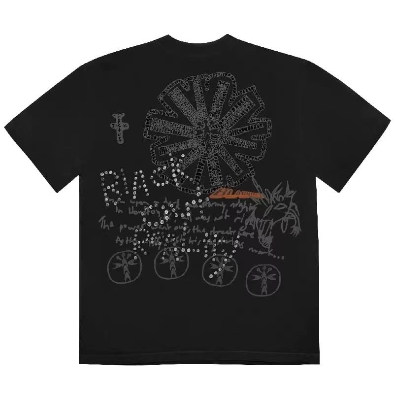 Travis Scott Cactus Jack Balckout Tee