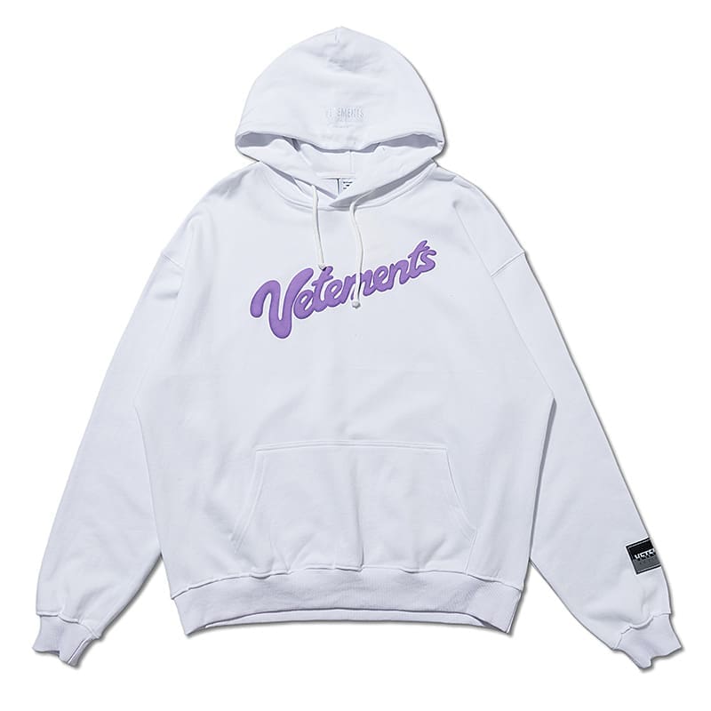 Vetements Express Letter Print Hoodie