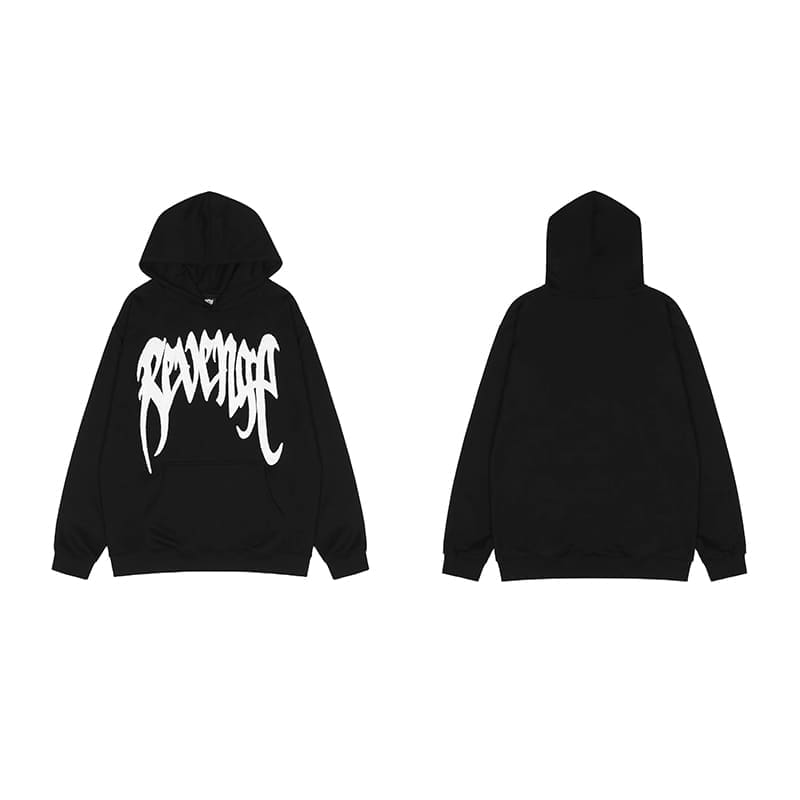 Revenge Keel Smoke Skull Hoodie 2